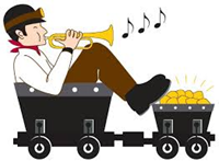 NCCB miner mascot